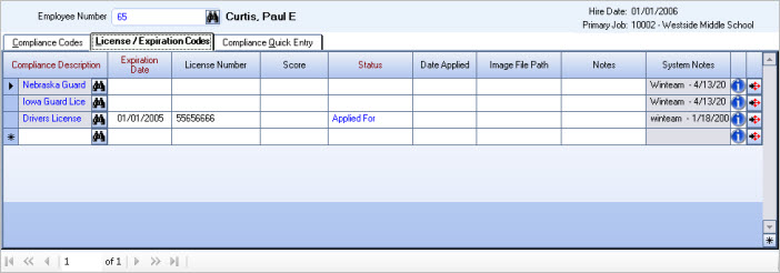 Hr Compliance Tracker By Employee 8114